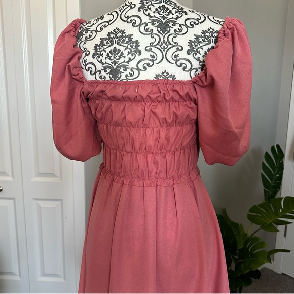 Puff Sleeve Dress - Picture 4 of 5